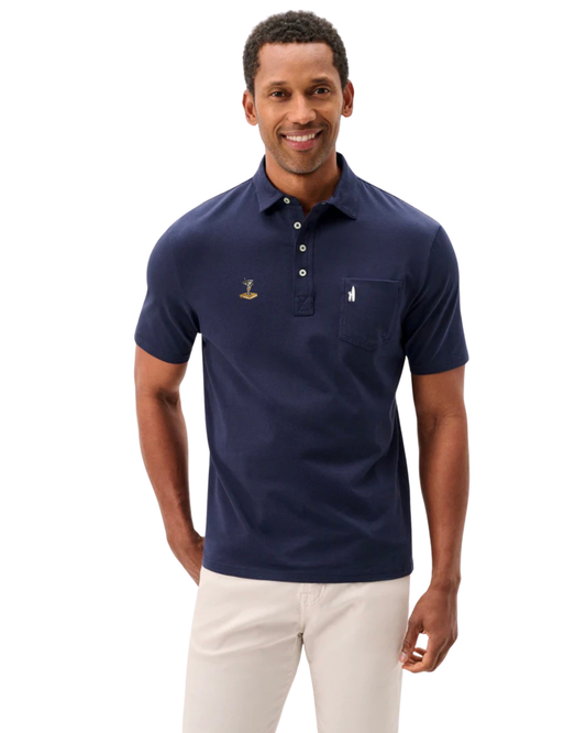 Johnnie-O Original 4-Button Polo with Storm Logo Right Chest
